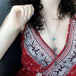 Band of Gypsies Boho Red Floral Romper